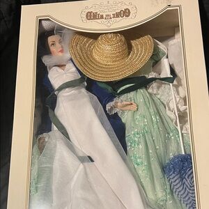 GWTW FRANKLIN MINT SCARLETT VINYL DOLL